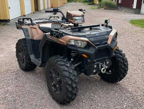 Polaris Sportsman XP 1000 stulen i Sandviken